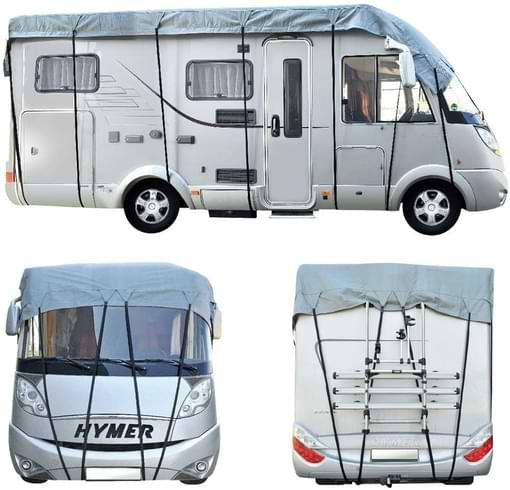 protection toit caravane camping car