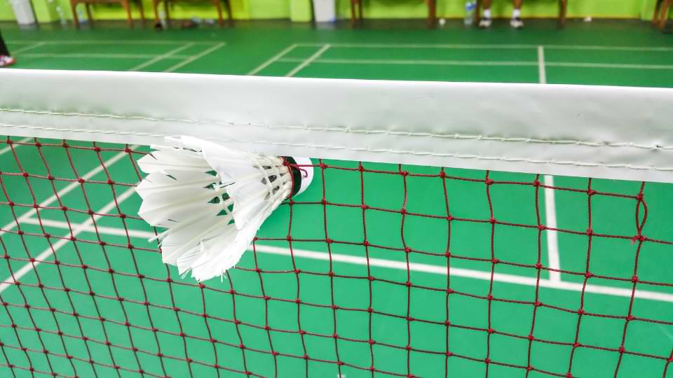 hauteur filet badminton