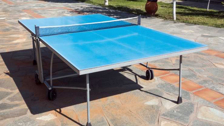 table ping pong pliable exterieur