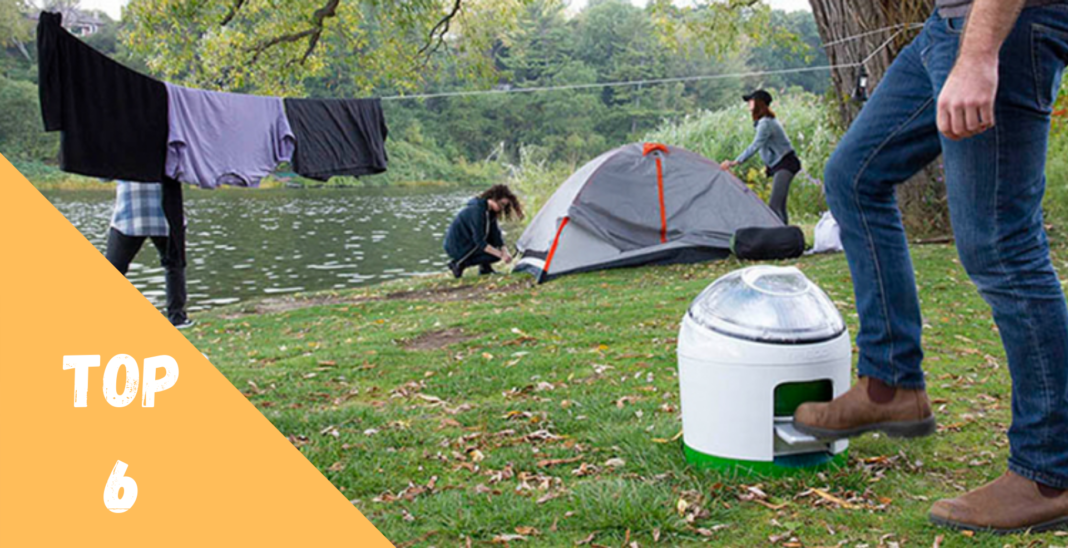 Ménage Petit lave-linge automatique Machine à laver facile à transporter  pour le camping en plein air