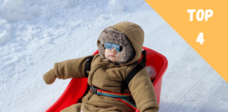 luge bébé enfant