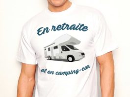 tee shirt camping car humour